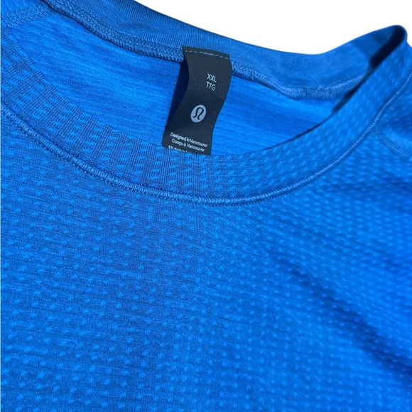LULULEMON | Metal Vent Tech Long-Sleeve Shirt Pipe Dream Blue/Pitch Blue XXL - Picture 9 of 10